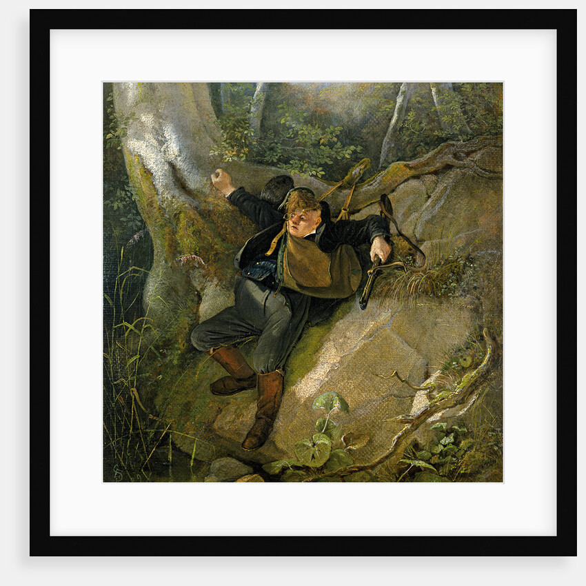 Hunting Accident, 1839 by Anonymous