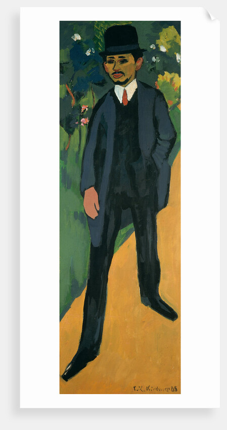Portrait of Erich Heckel, 1910 by Anonymous