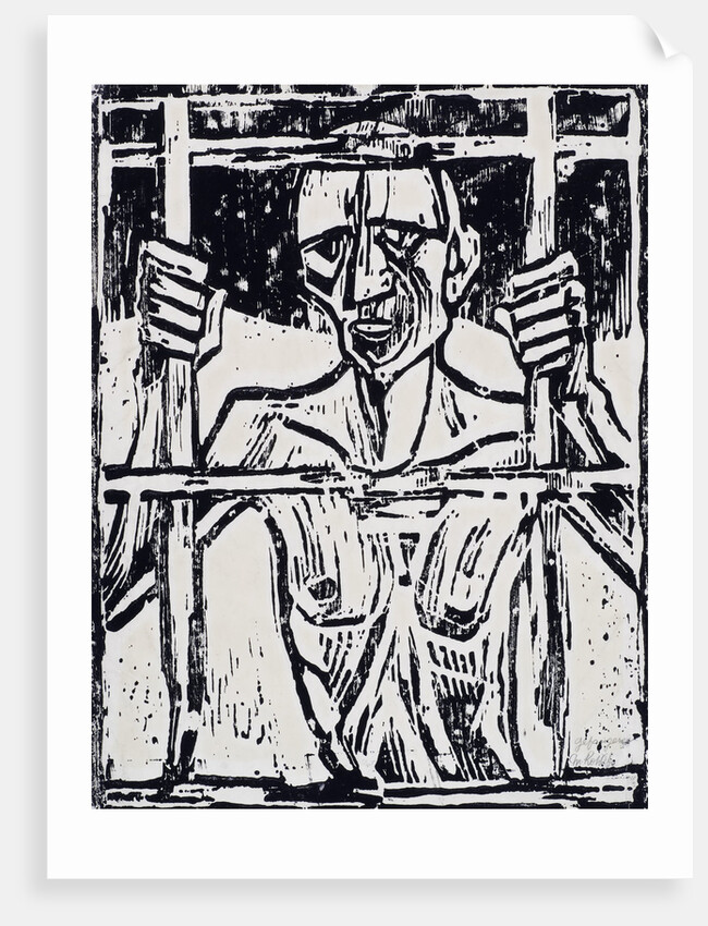 The prisoner, 1918 by Anonymous