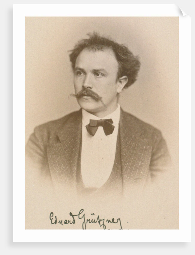 Eduard von Grützner by Anonymous
