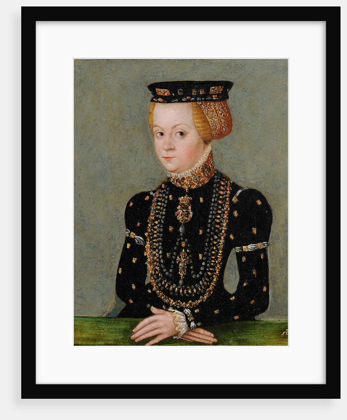 Portrait of Sophia Jagiellon, Duchess of Brunswick-Wolfenbüttel, c. 1565 by Anonymous