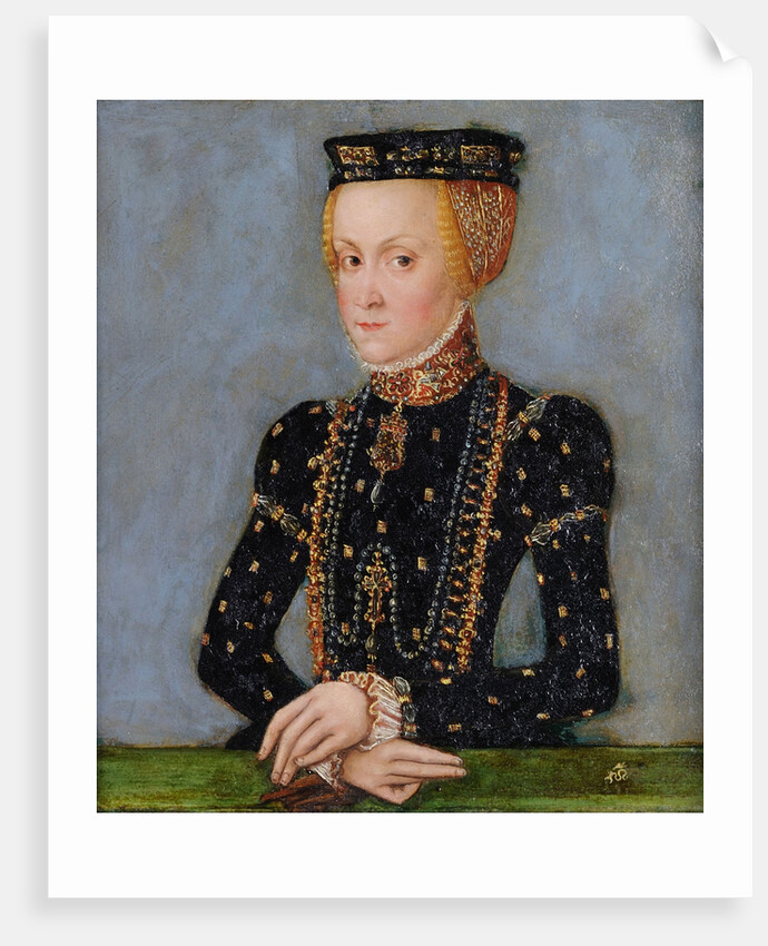 Portrait of Anna Jagiellon, Queen of Poland, c. 1565 by Anonymous