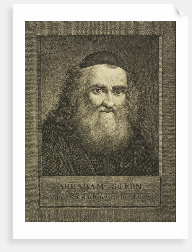 Portrait of the inventor Abraham Stern (1760s-1842), 1825 by Anonymous