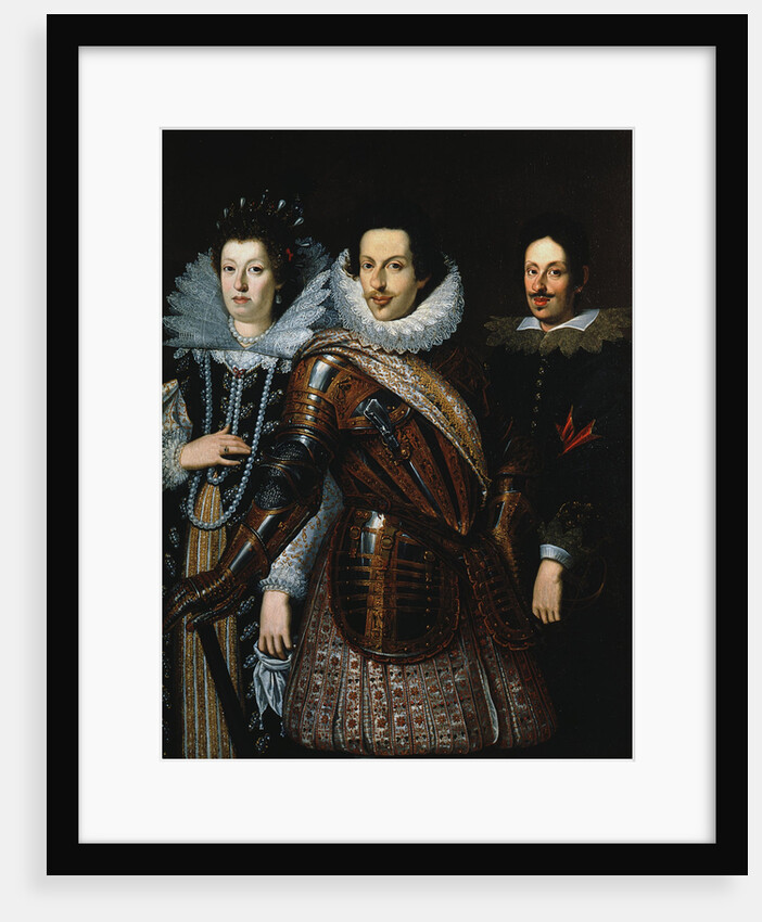 Maria Maddalena of Austria, Cosimo II de Medici and Ferdinando II de Medic by Anonymous