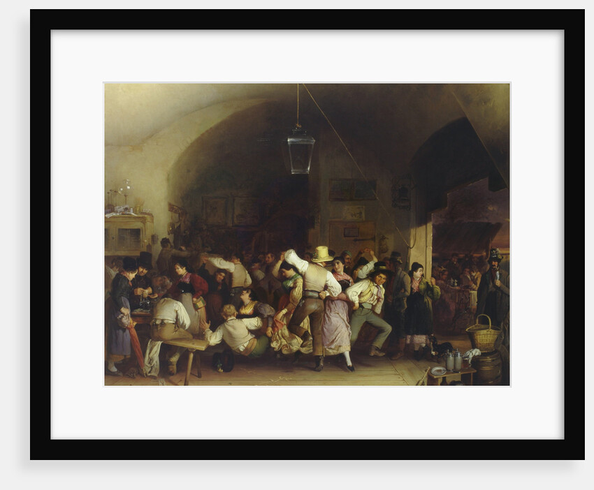 The folk dance, 1847 by Anonymous