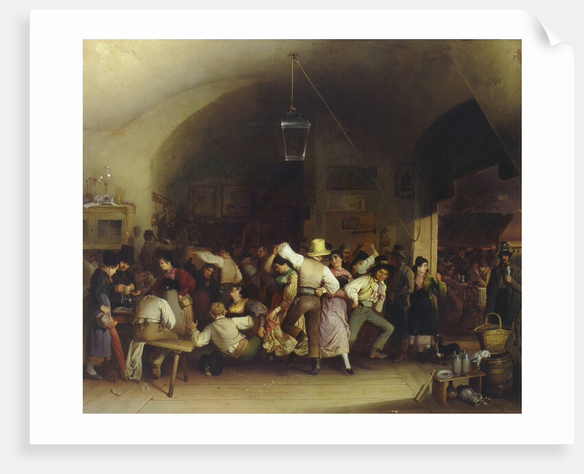The folk dance, 1847 by Anonymous