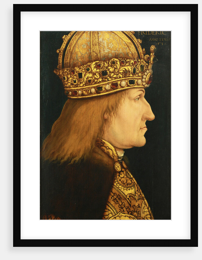 Portrait of Frederick III, Holy Roman Emperor, c. 1510 by Anonymous