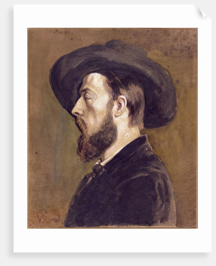 Portrait of Johan Barthold Jongkind by Anonymous