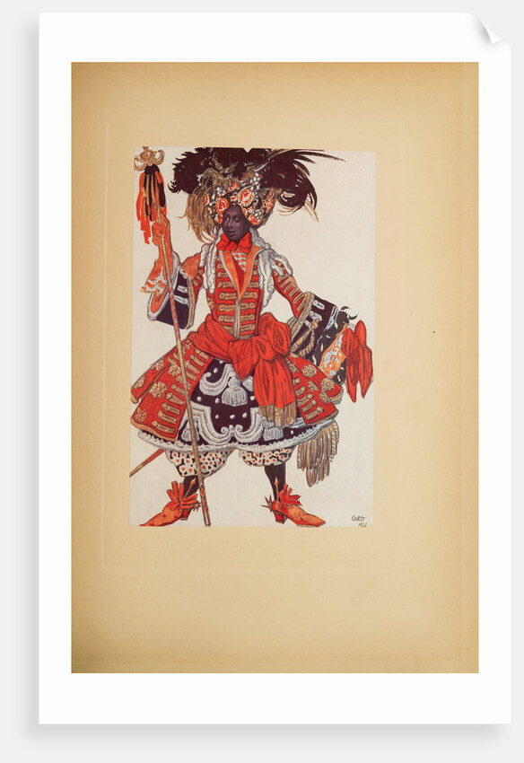 Costume design for the ballet Sleeping Beauty by P. Tchaikovsky, 1921 by Anonymous