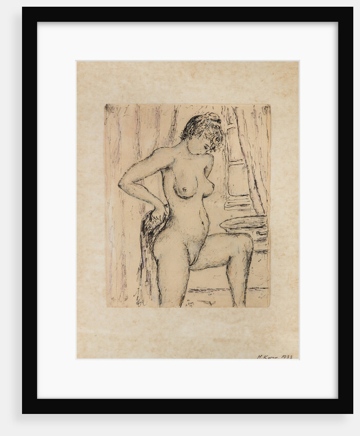 Nude Woman in her Bath, 1933 by Anonymous