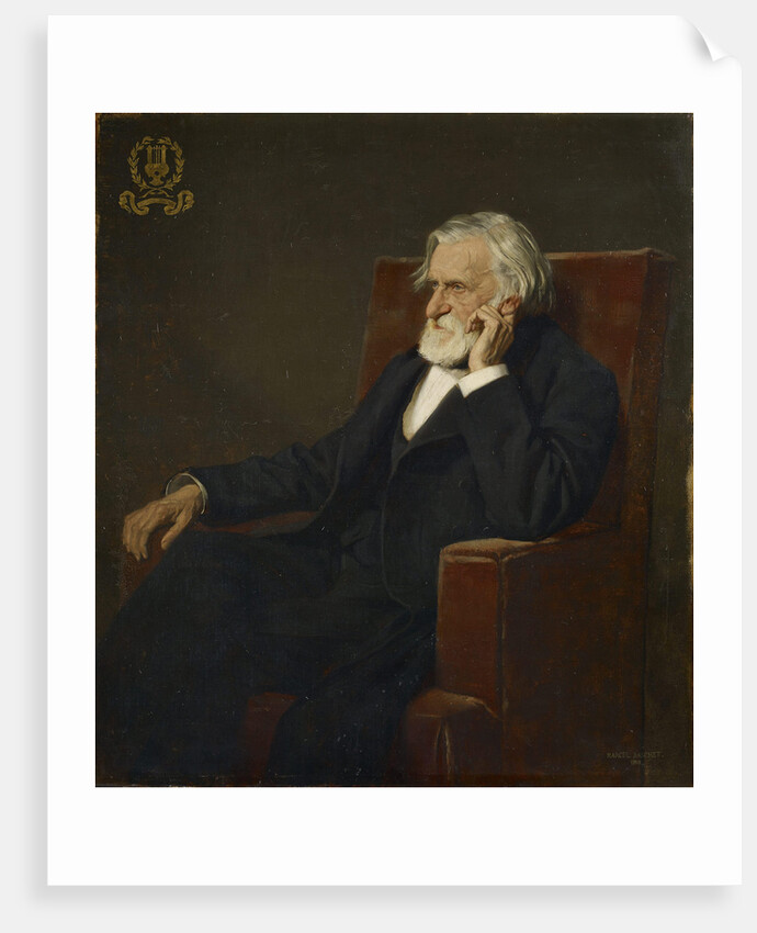 Portrait of the composer Ambroise Thomas, 1895 by Anonymous