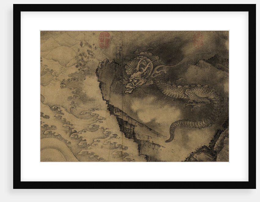 Six Dragons. Handscroll, 13th century by Anonymous