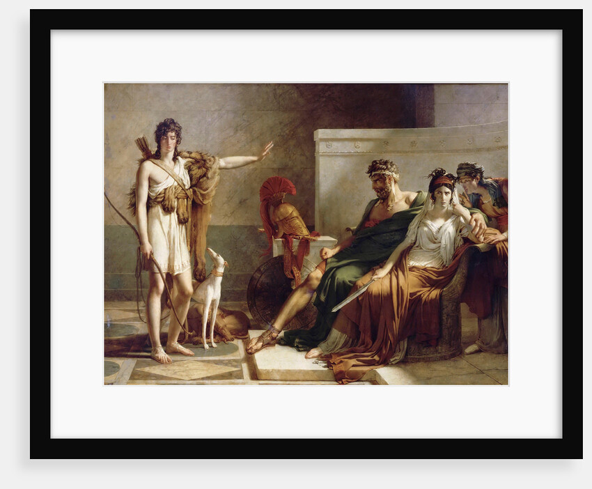 Phaedra and Hippolytus, ca 1802 by Anonymous