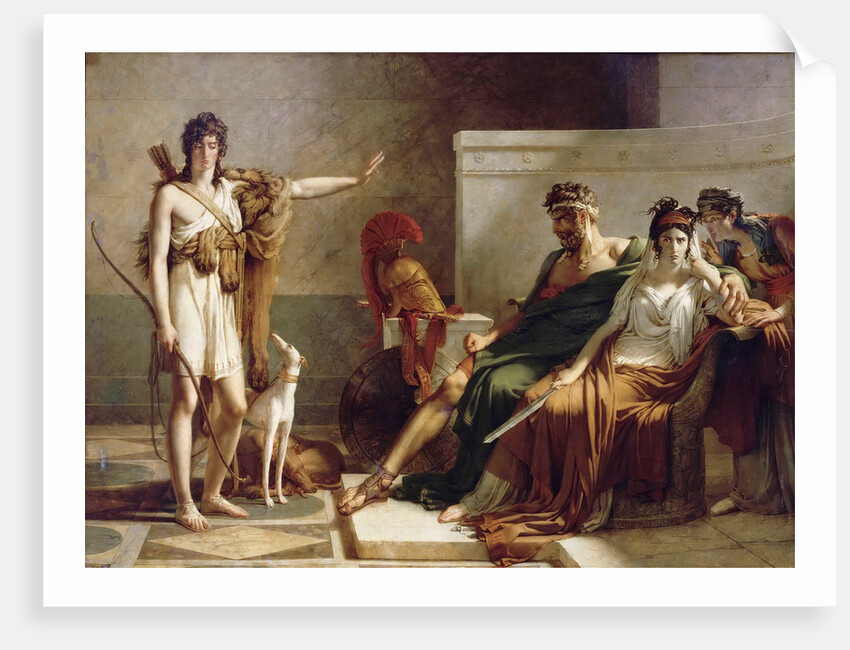 Phaedra and Hippolytus, ca 1802 by Anonymous