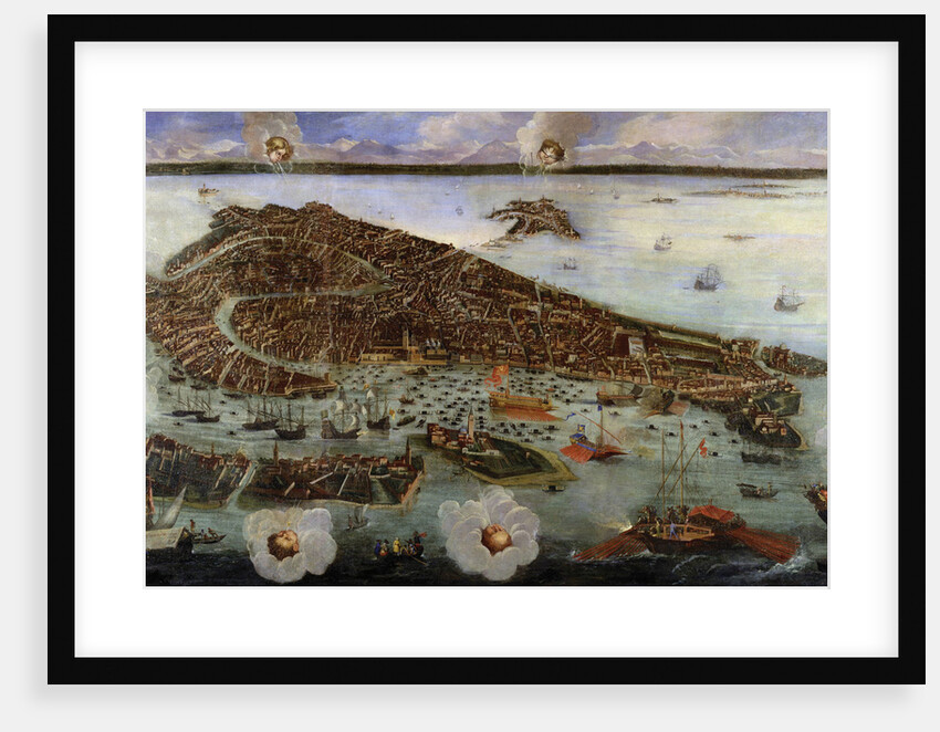Perspective Map of Venice, c. 1650 by Anonymous