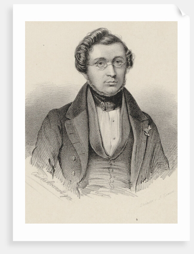 Portrait of the composer Adolphe Adam by Anonymous