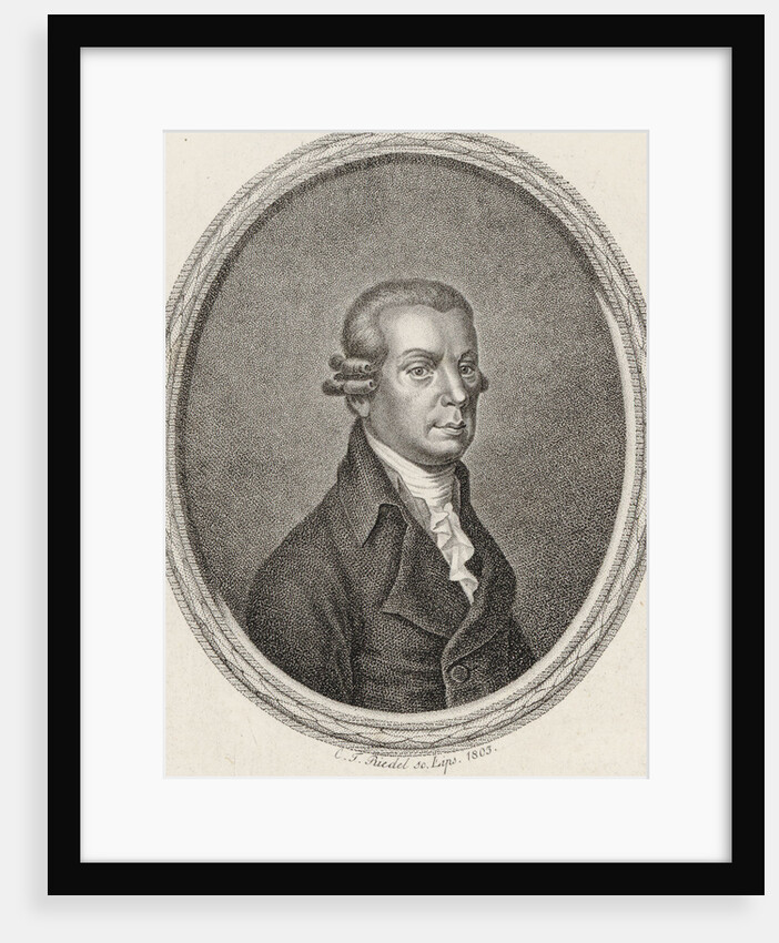 Portrait of the composer Johann Georg Albrechtsberger, 1803 by Anonymous