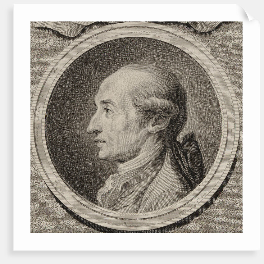 Portrait of the composer Johann André, 1780 by Anonymous