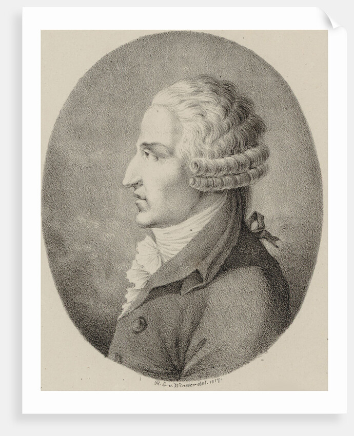 Portrait of the composer Pasquale Anfossi, 1817 by Anonymous
