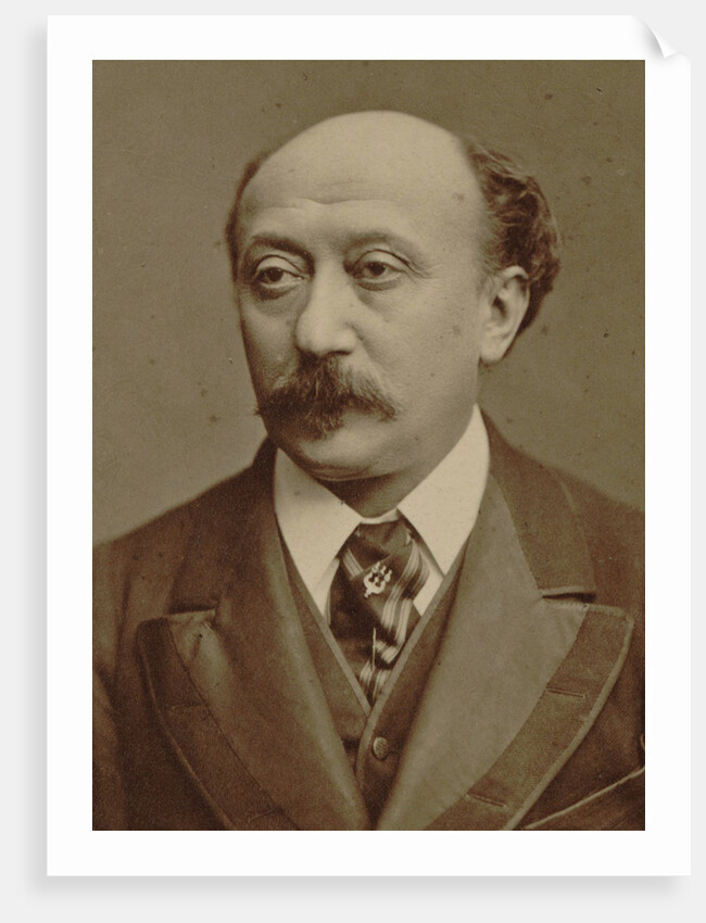 Portrait of the composer Luigi Arditi, 1875 by Anonymous