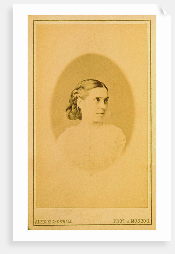 Apollinaria Prokofyevna Suslova, 1867 by Anonymous