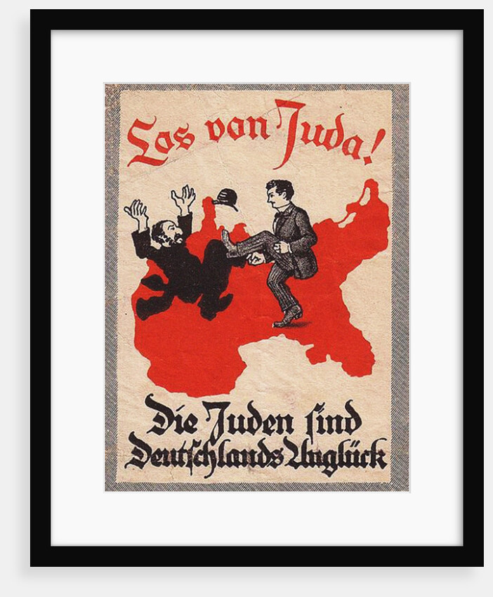 The Jews are Our Misfortune, 1920s by Anonymous