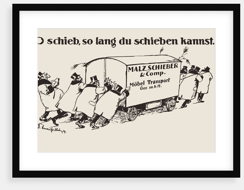 Anti-Semitic Postcard, 1918 by Anonymous