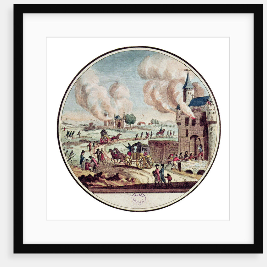 The End of the Ancien Régime. The Great Fear. August 4, 1789, 1790s by Anonymous