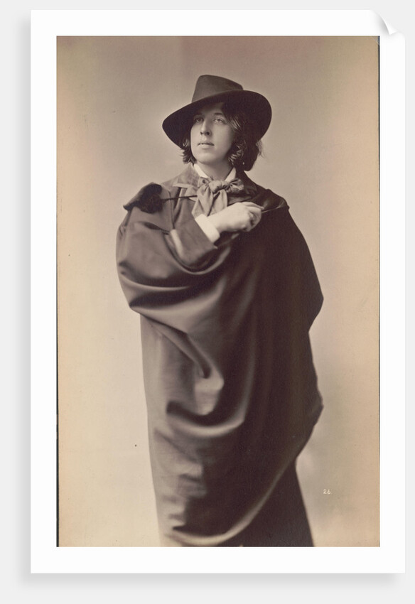Portrait of Oscar Wilde, 1882 by Anonymous