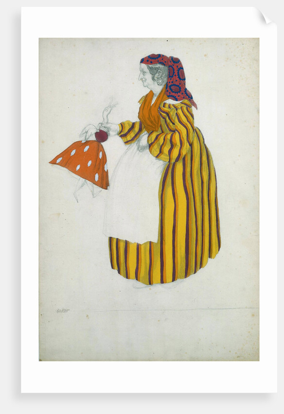 Costume design for the ballet The Magic Toy Shop by G. Rossini, 1919 by Anonymous