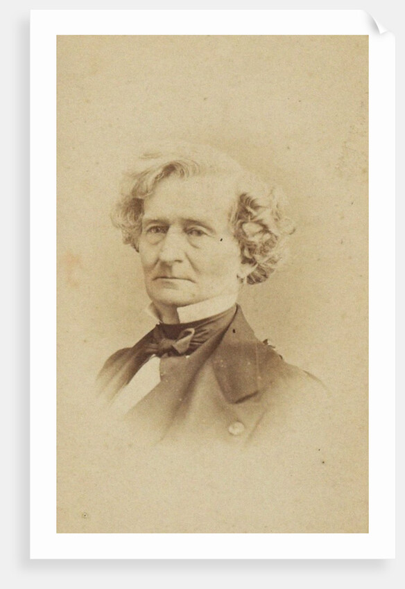 Portrait of the composer Hector Berlioz by Anonymous