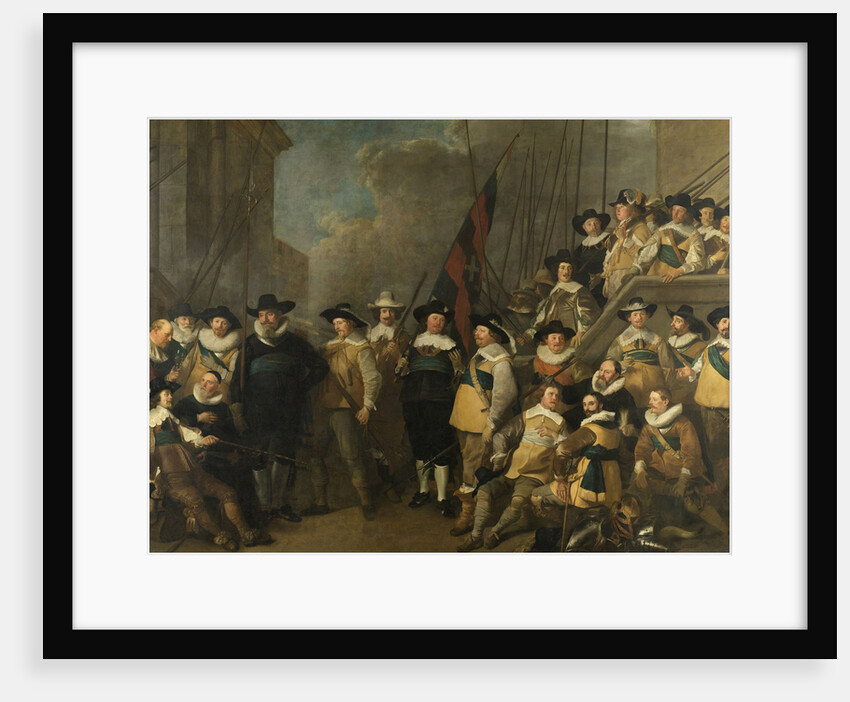 Officers and other Marksmen of the V District in Amsterdam Led by Captain Cornelis de Graeff and Lie by Anonymous