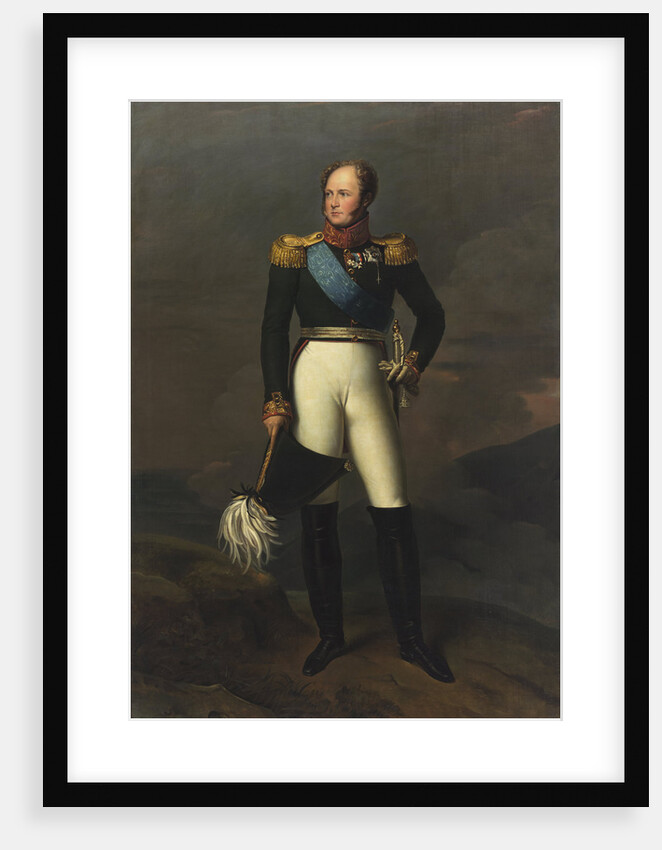 Portrait of Emperor Alexander I, 1820s by Anonymous