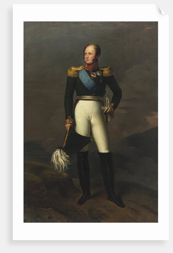 Portrait of Emperor Alexander I, 1820s by Anonymous