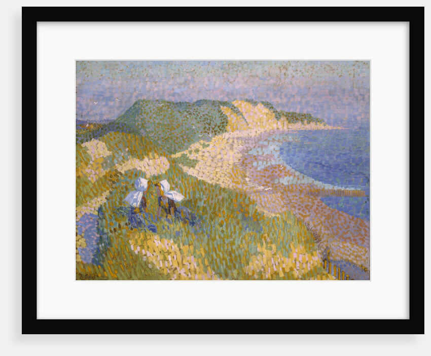 Sea and dunes at Zoutelande, 1907 by Anonymous
