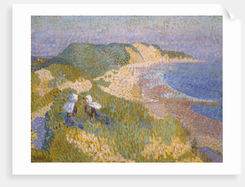 Sea and dunes at Zoutelande, 1907 by Anonymous