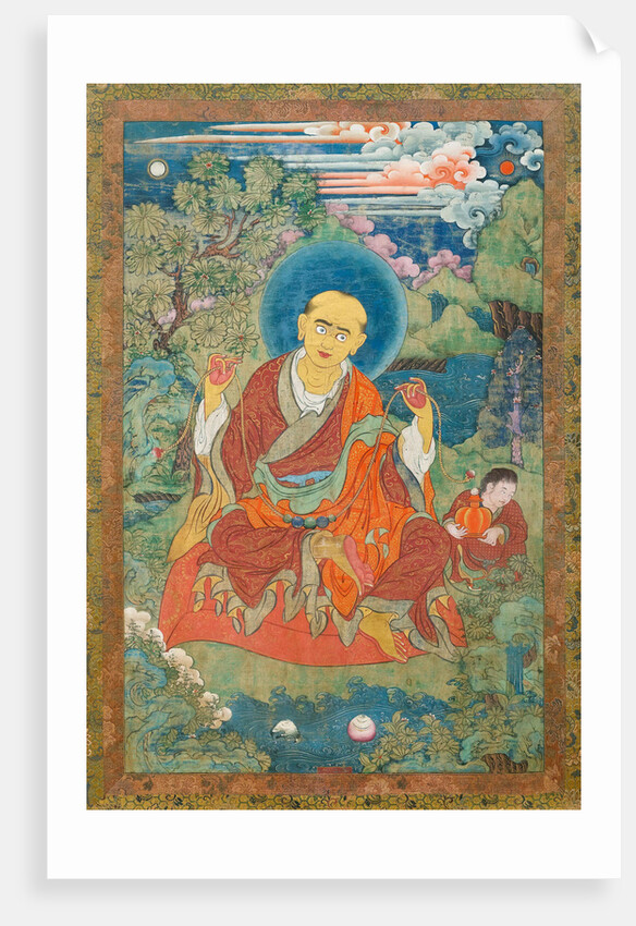 The Arhat Kanakavatsa, 18th century by Anonymous