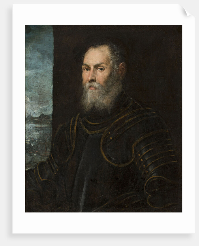 Portrait of a Venetian Admiral, Second half of the16th cen by Anonymous