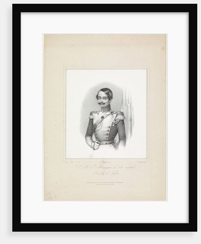Adolphe I, Duke of Nassau, Grand Duke of Luxembourg, ca 1844-1850 by Anonymous