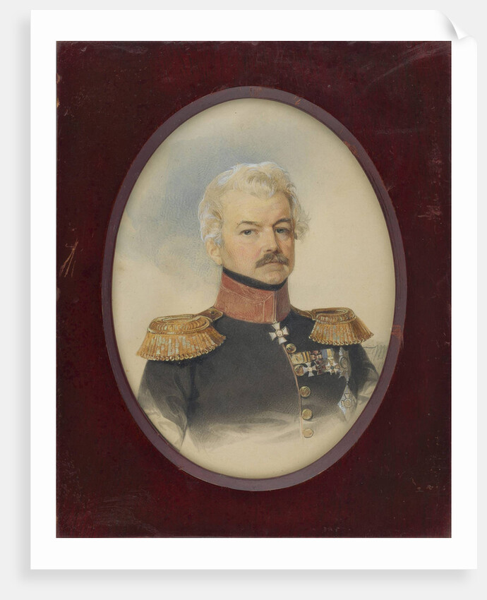 Portrait of General Count Fyodor Nesselrode, 1840 by Anonymous
