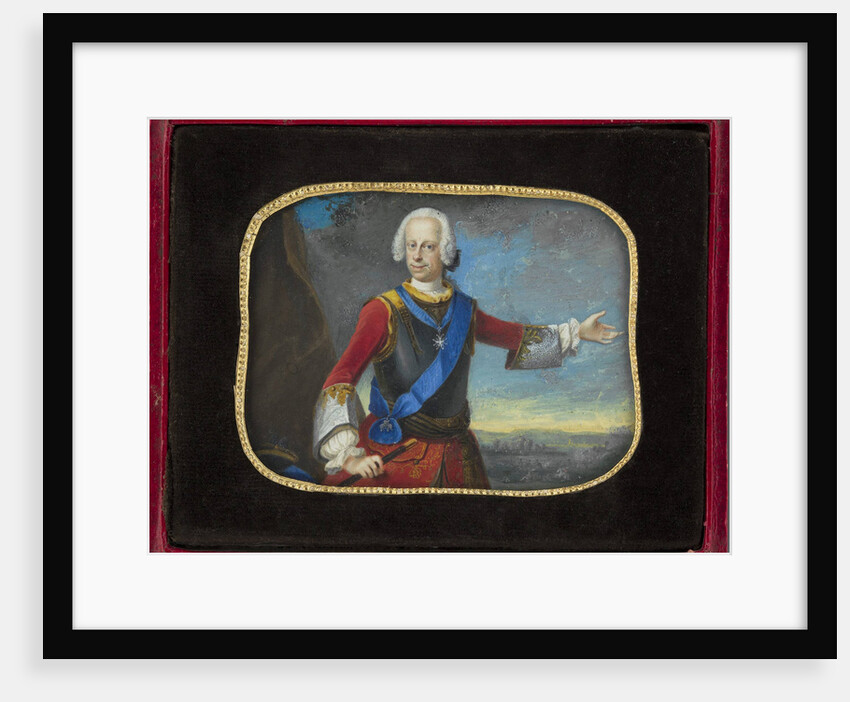 Portrait of Louis VIII, Landgrave of Hesse-Darmstadt, 1750 by Anonymous