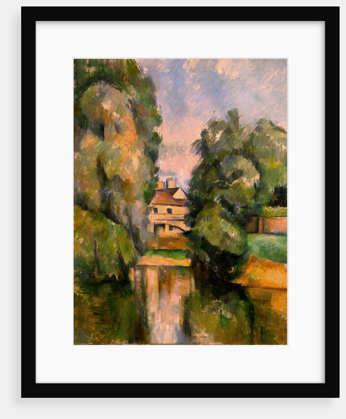 House by a River, c. 1890 by Anonymous
