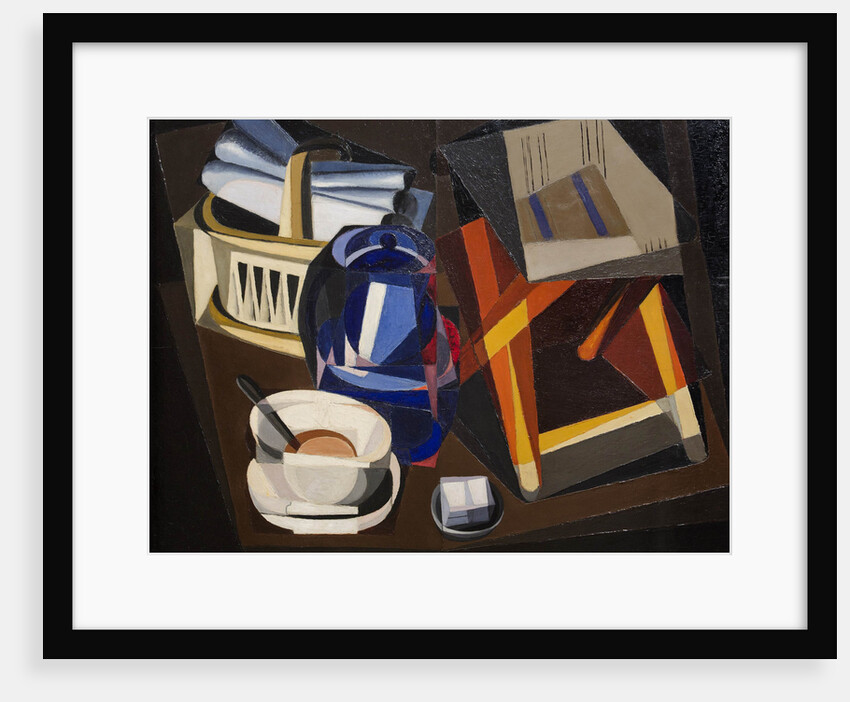 Still life with bread (Nature morte au pain), ca 1919 by Anonymous