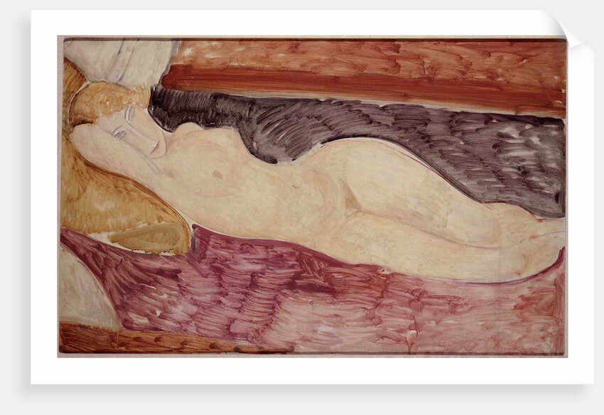 Nude Woman Lying Down, 1918-1919 by Anonymous