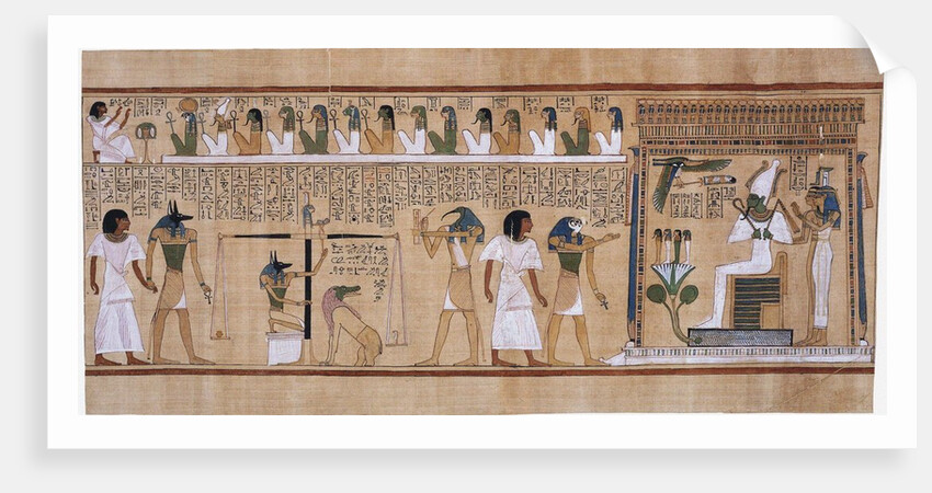 The Book of the Dead of Hunefer, ca 1450 BC by Anonymous