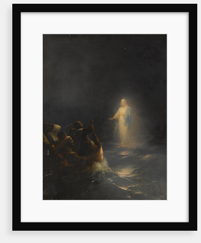 Jesus Walks on Water, 1863 by Anonymous