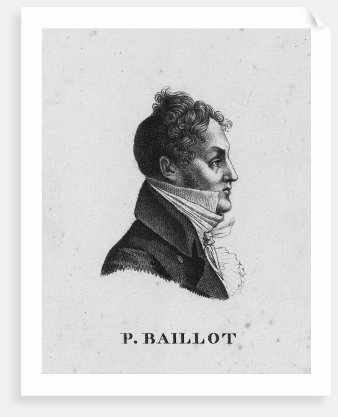 Portrait of the violinist and composer Pierre Baillot, 1800s by Anonymous