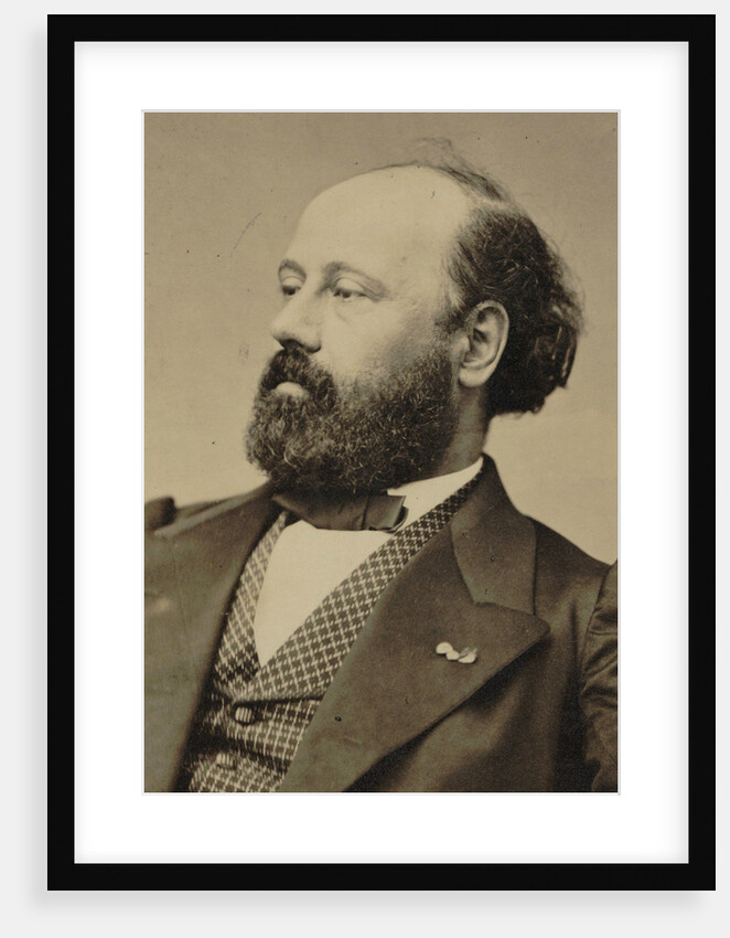Portrait of the composer François Bazin, 1866 by Anonymous