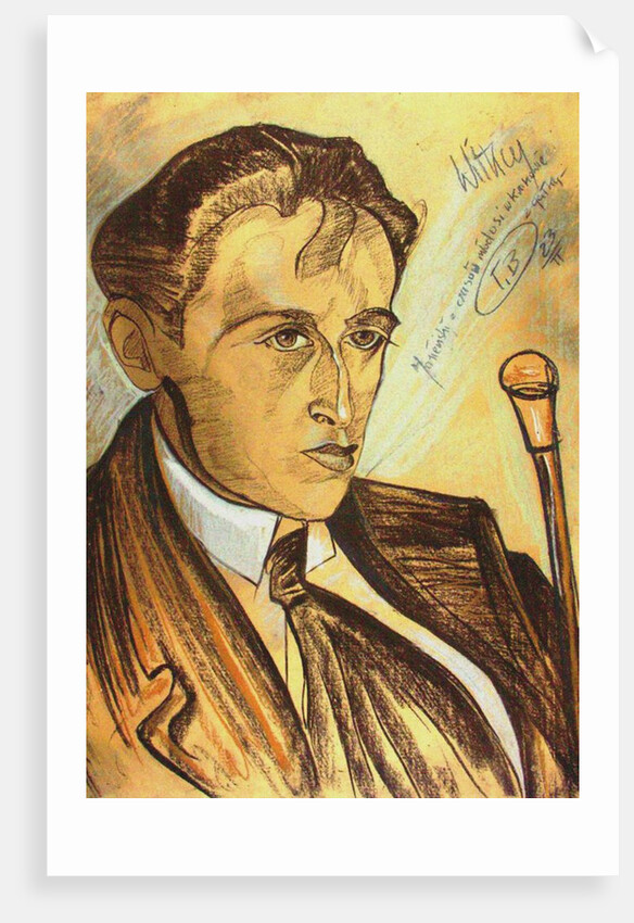 Portrait of the poet Bruno Jasienski, 1923 by Anonymous