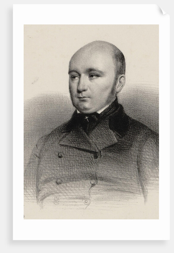 Portrait of the composer Frédéric Bérat, 1850 by Anonymous